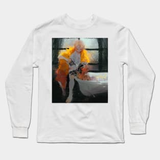 cuties washy washy woo woo Long Sleeve T-Shirt